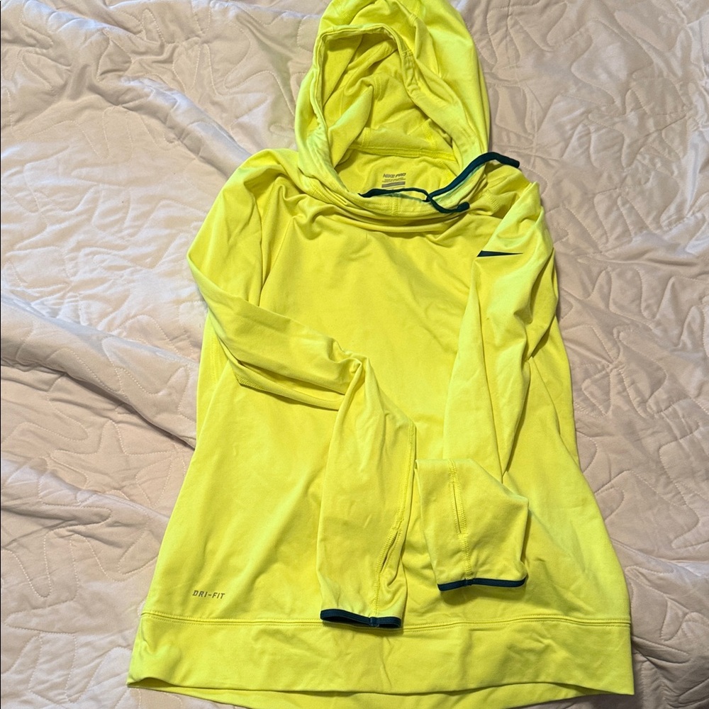 Nike Yellow Hoodie